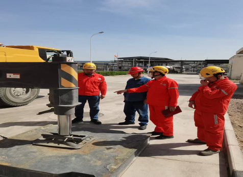 弘旭公司副總經理石強赴寧夏和寧維保項目部開展督導工作