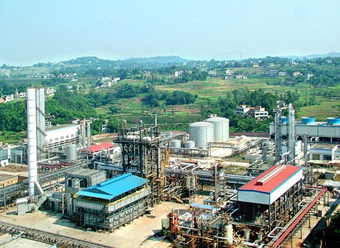 瀘天化40萬噸／年甲醇、10萬噸／年二甲醚建設(shè)工程